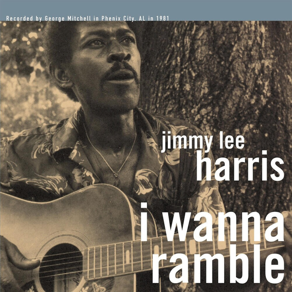 the album cover for Jimmy Harris Lee - I Wanna Ramble