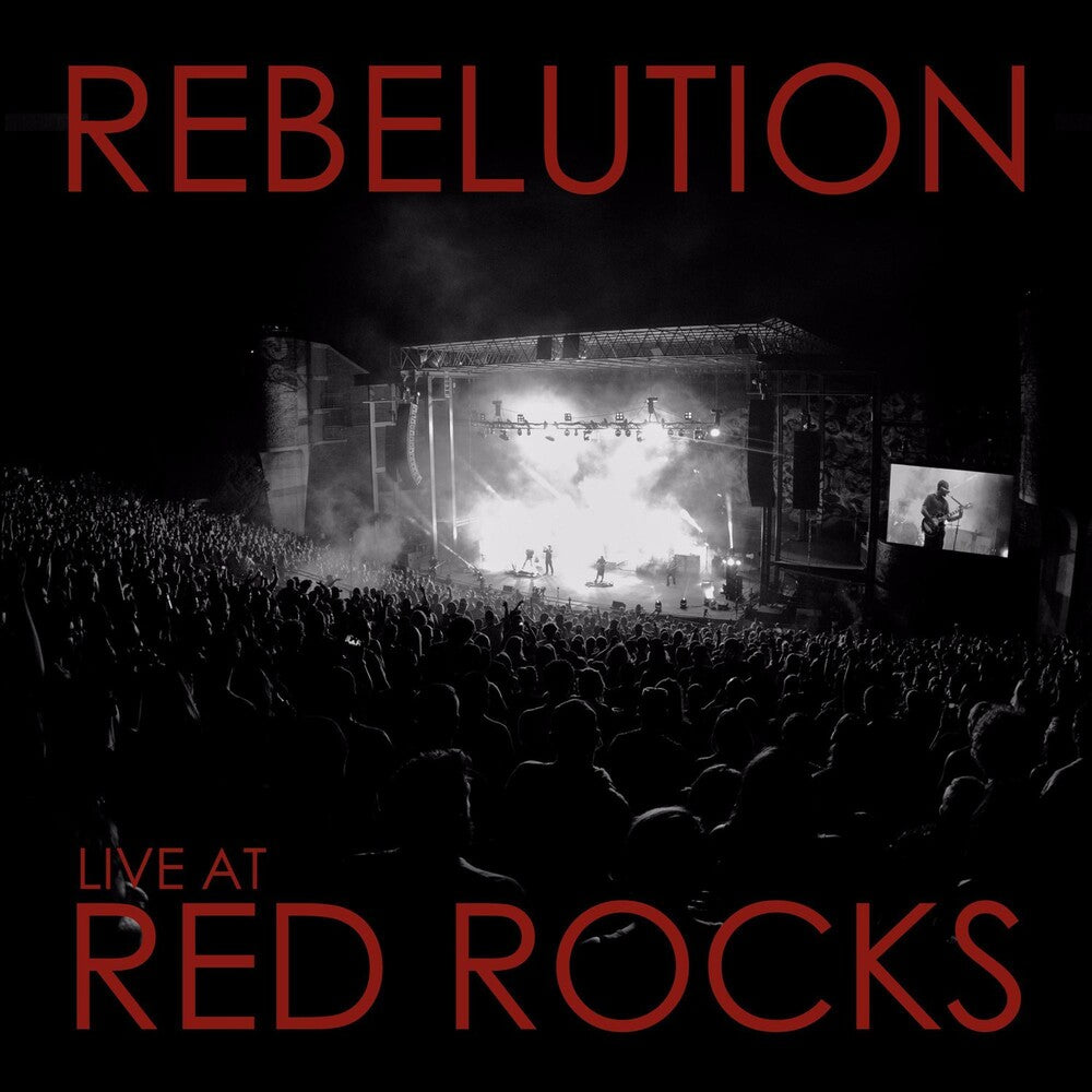 the album cover for Rebelution - Live At Red Rocks [Vinyl]