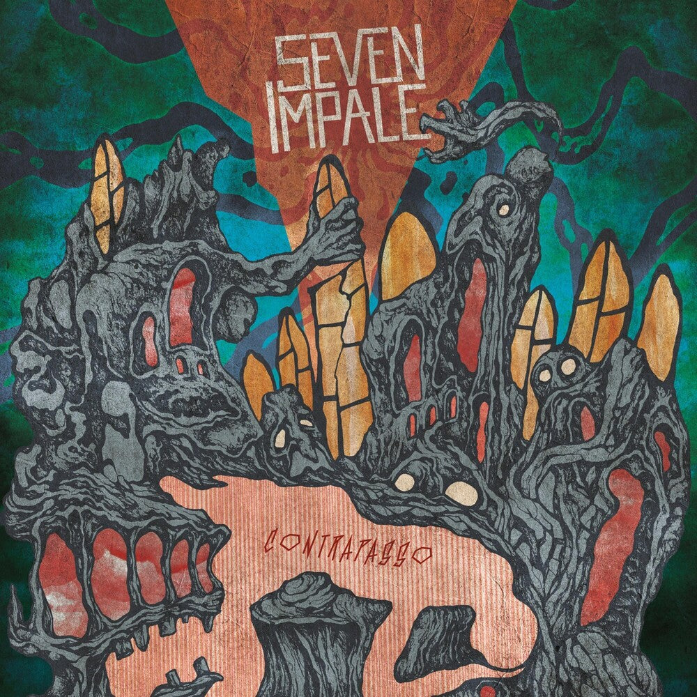 the album cover for Seven Impale - Contrapasso