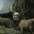 the album cover for The Orb - Moonbuilding 2703 AD Remixes/Sin in Space Pt.1