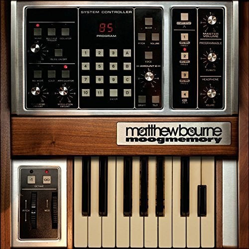 the album cover for Matthew Bourne - Moogmemory