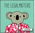 the album cover for The Legal Matters - Conrad [Vinyl]
