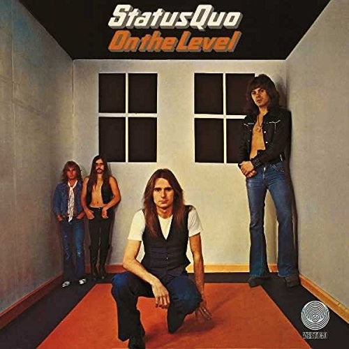 the album cover for Status Quo - On the Level