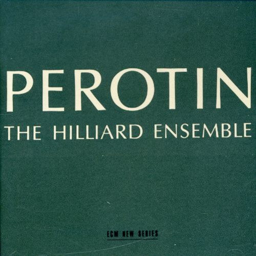 the album cover for The Hilliard Ensemble - Perotin