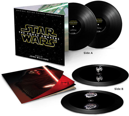 the album cover for Star Wars - Star Wars: The Force Awakens [2 LP Hologram Vinyl Soundtrack]