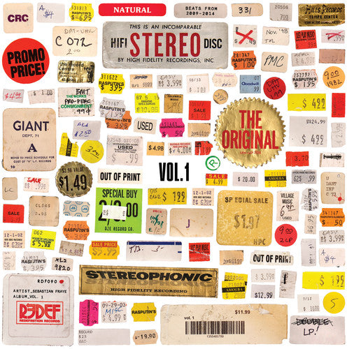 the album cover for Sebastian Fraye - Vol. 1