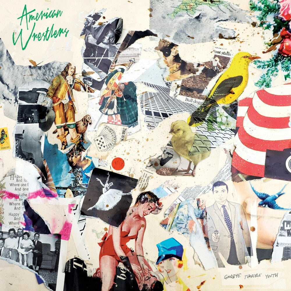 the album cover for American Wrestlers - Goodbye Terrible Youth