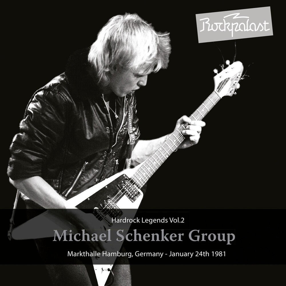 the album cover for Michael Schenker - Hard Rock Legends Vol. 2 - Markthalle 1981 [Vinyl]