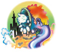the album cover for Guerilla Toss - Eraser Stargazer