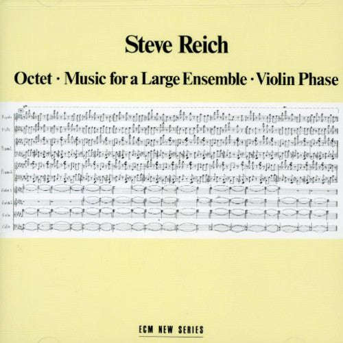 the album cover for S. REICH - Octet: Music for Large Ensemble