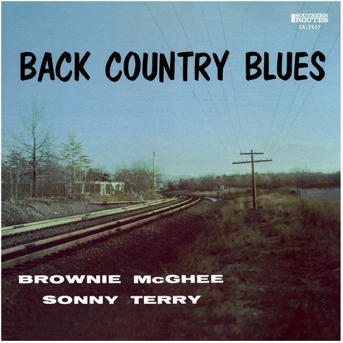 the album cover for Brownie Mcghee - Back Country Blues: 1947-55 Savoy Recordings [Digipak]