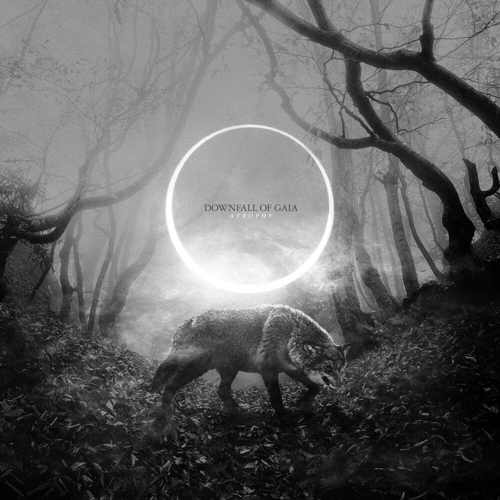 the album cover for Downfall Of Gaia - Atrophy