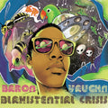 the album cover for Baron Vaughn - Blaxistential Crisis