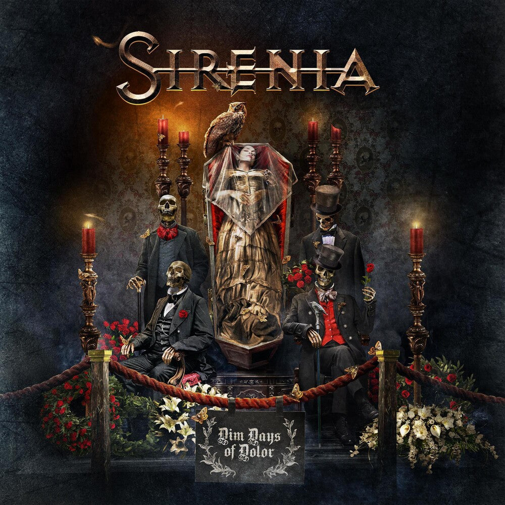 the album cover for Sirenia - Dim Days of Dolor