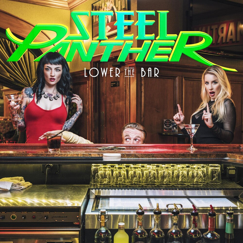 the album cover for Steel Panther - Lower The Bar [Vinyl]
