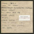the album cover for Big Star - Big Star Complete Third 1: Demos To Sessions To Roughs