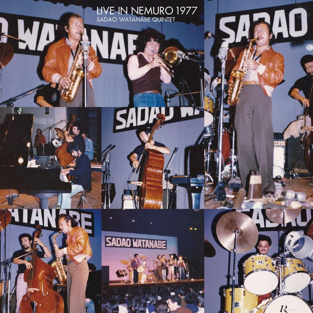 the album cover for Sadao Watanabe - Live In Nemuro 1977