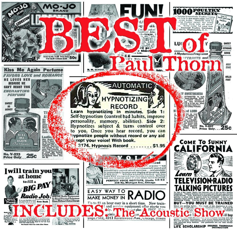 the album cover for Paul Thorn - Best Of Paul Thorn (Includes The Acoustic Show)
