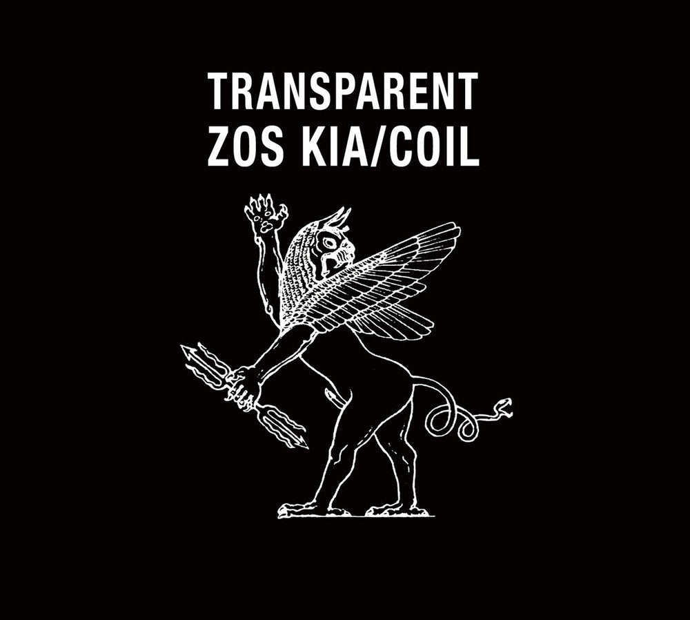 the album cover for Zos Kia / Coil - Transparent