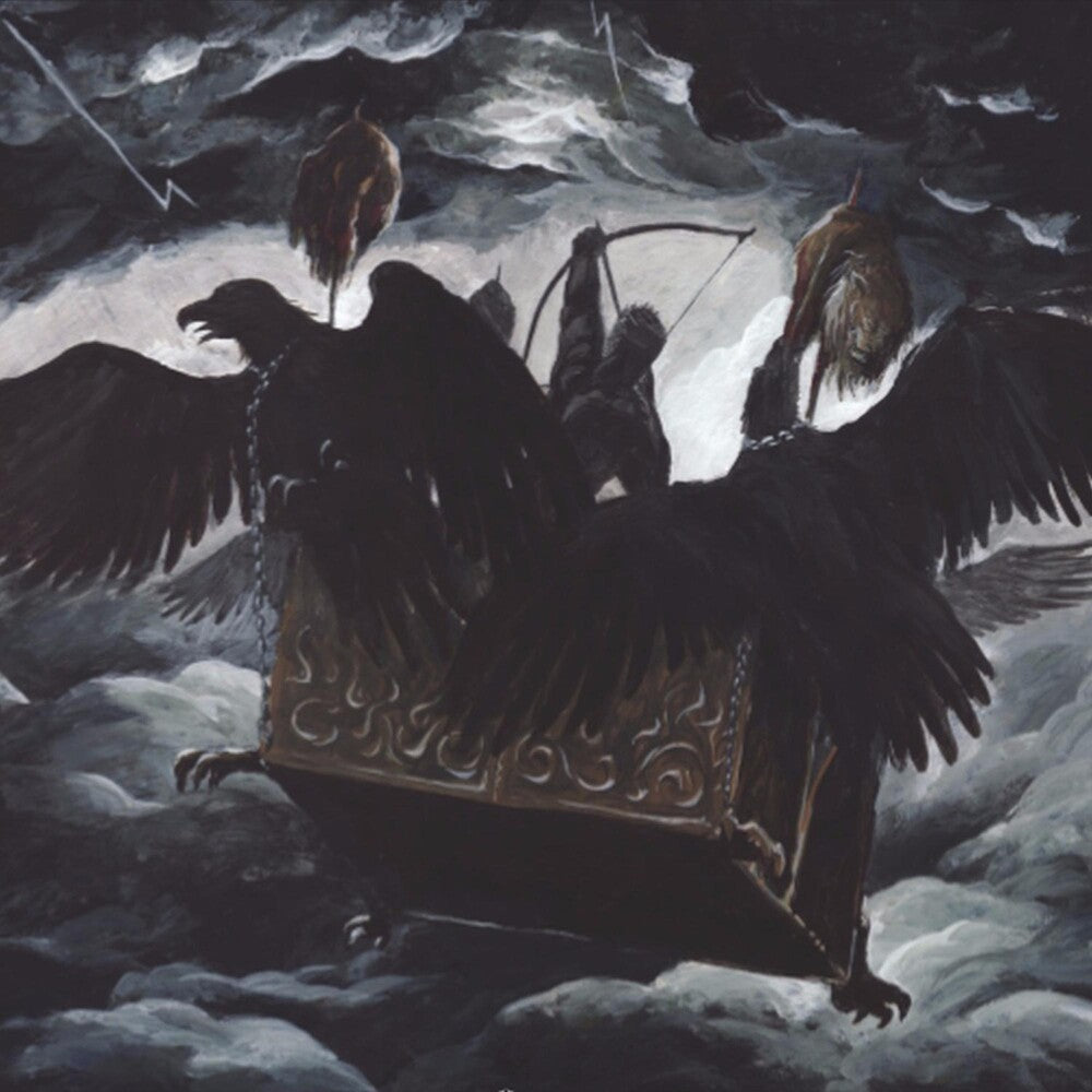the album cover for Deathspell Omega - The Synarchy Of Molten Bones