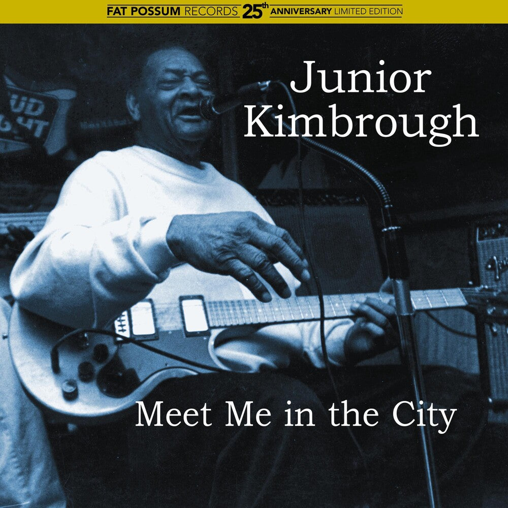 the album cover for Junior Kimbrough - Meet Me in the City