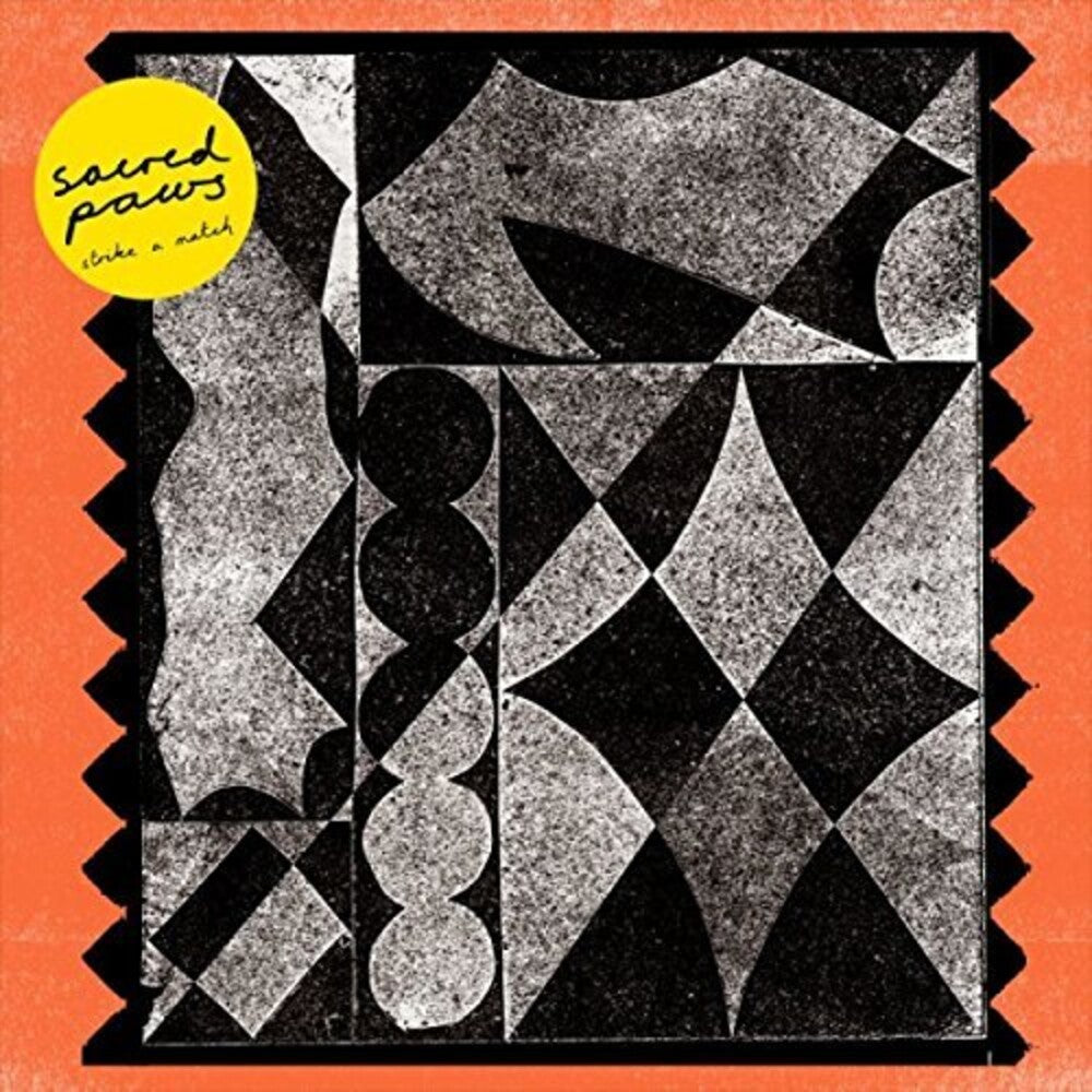 the album cover for Sacred Paws - Strike A Match (Uk)