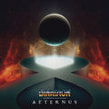 the album cover for Dynatron - Aeternus