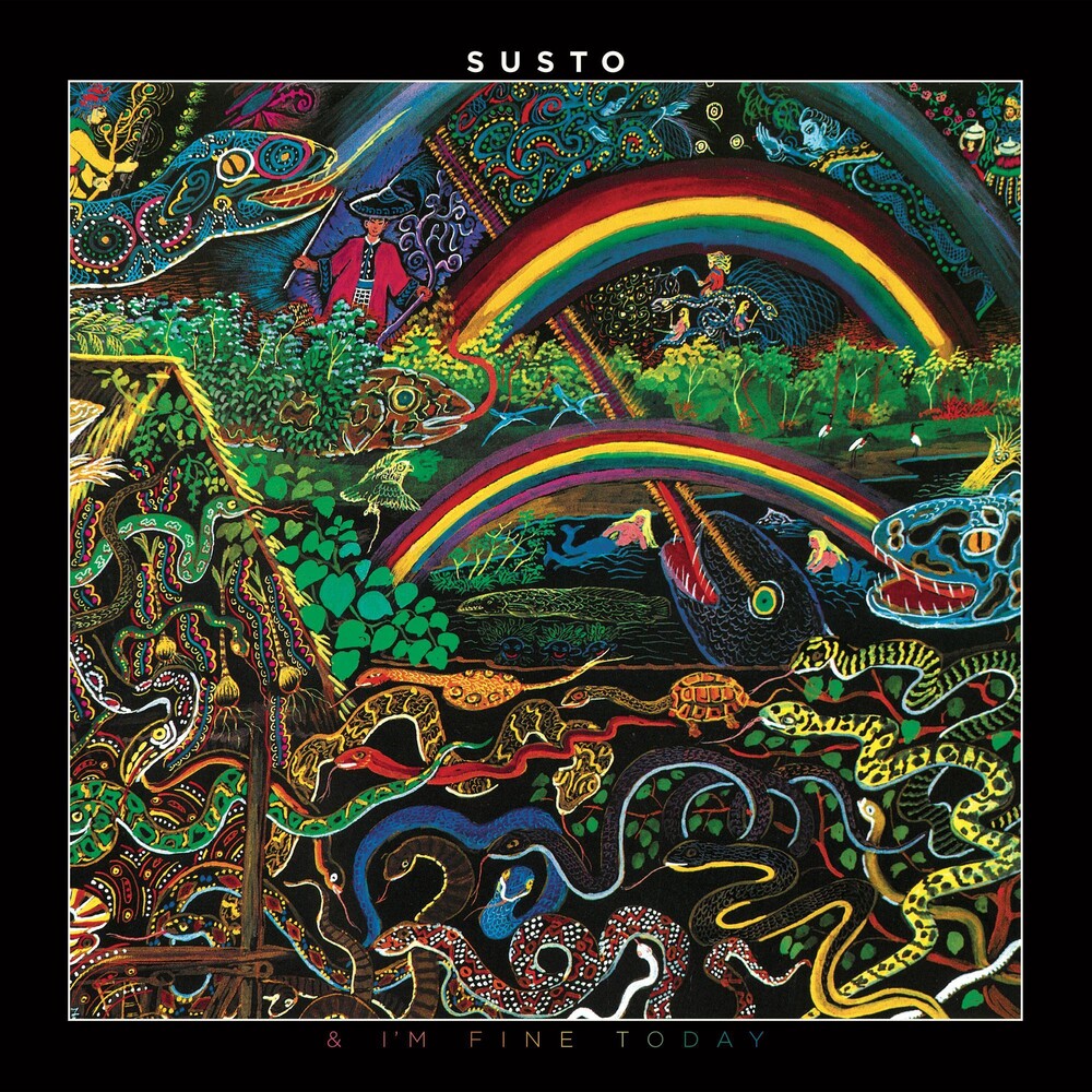 the album cover for SUSTO - & I'm Fine Today