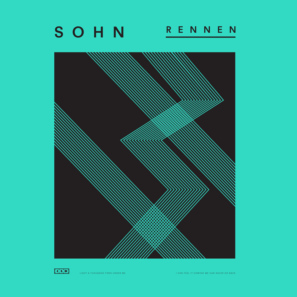 the album cover for Sohn - Rennen