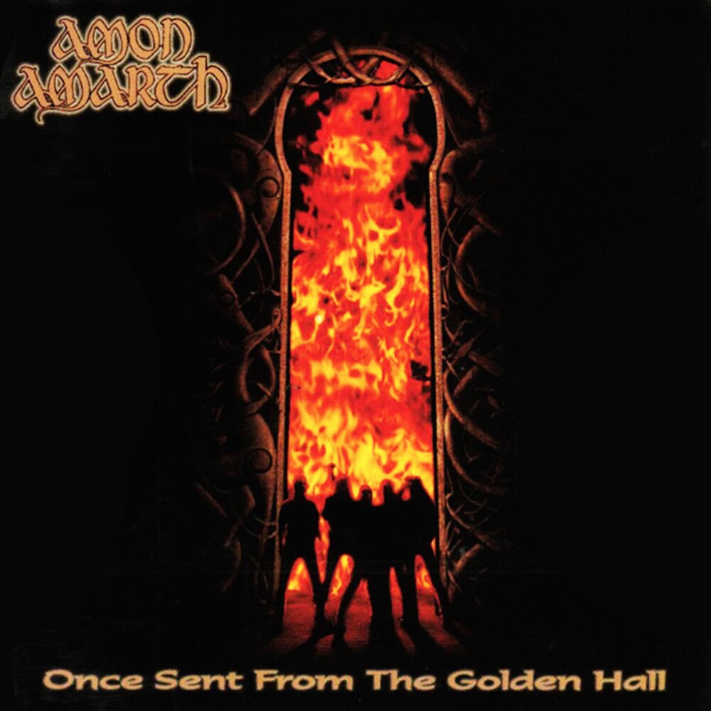 the album cover for Amon Amarth - Once Sent From The Golden Hall [Vinyl]