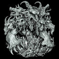 the album cover for Demoncy - Faustian Dawn