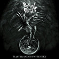 the album cover for Bestial Raids - Master Satan's Witchery