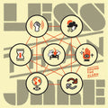 the album cover for Less Than Jake - Sound The Alarm
