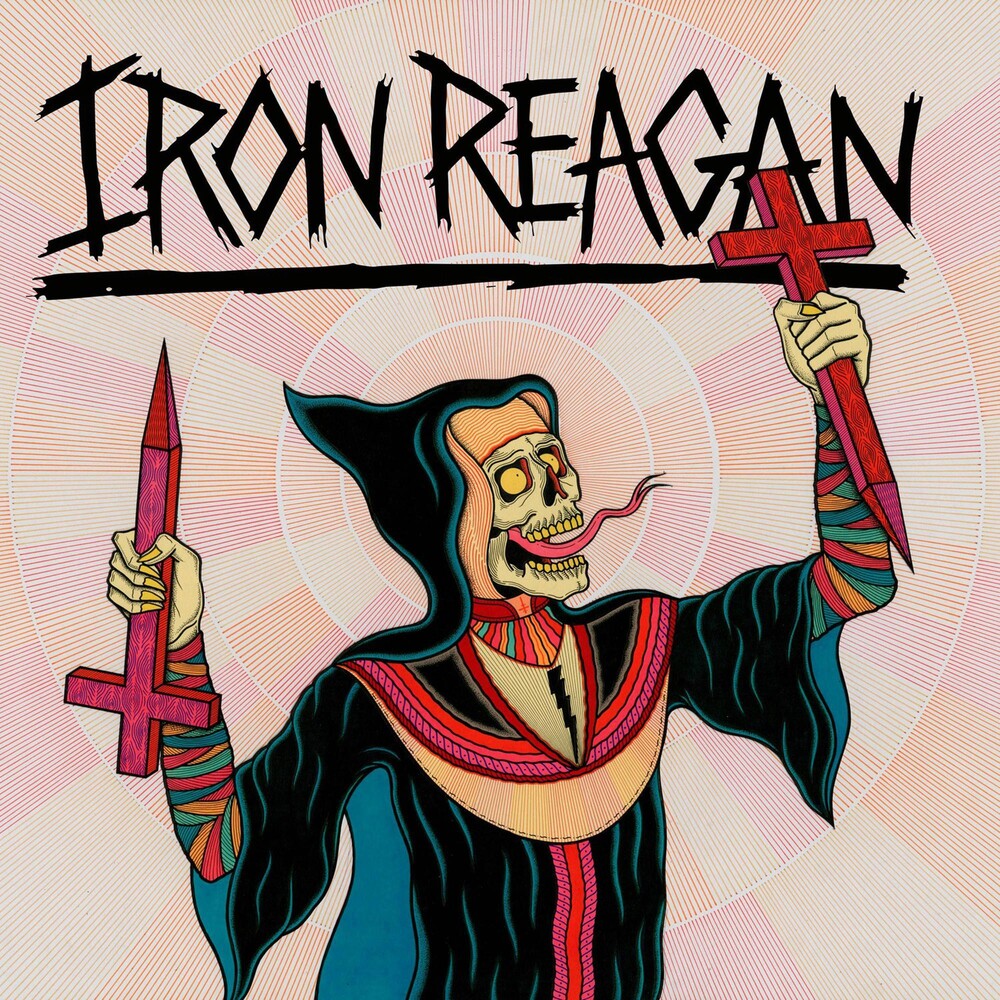 the album cover for Iron Reagan - Crossover Ministry