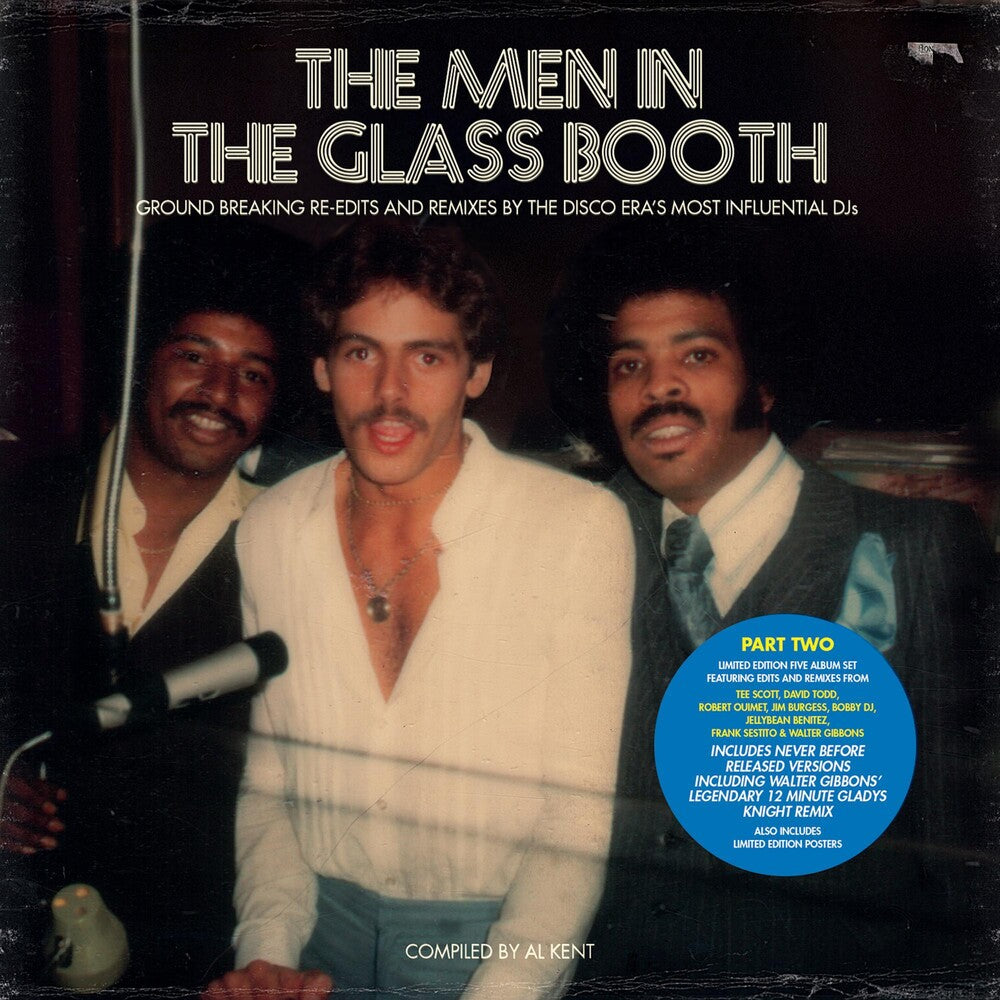 the album cover for Men In The Glass Booth Part B / Various Box - Men In The Glass Booth (part 2) / Various