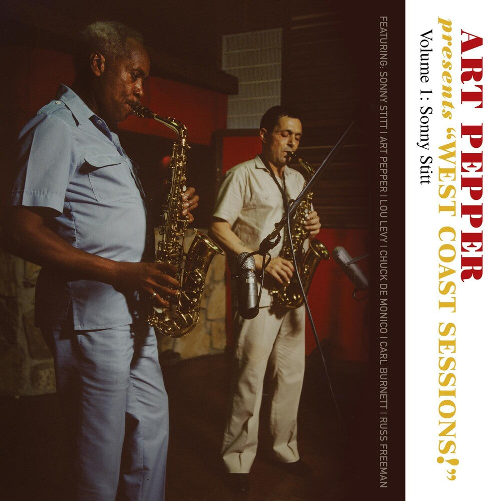 the album cover for Art Pepper - Art Pepper Presents - West Coast Sessions 1: Sonny