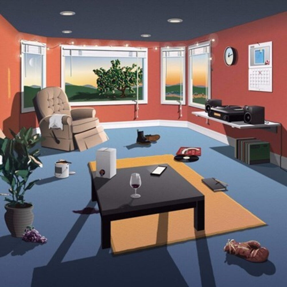 the album cover for Hippo Campus - landmark [Indie Exclusive Limited Edition Opaque Yellow Vinyl]