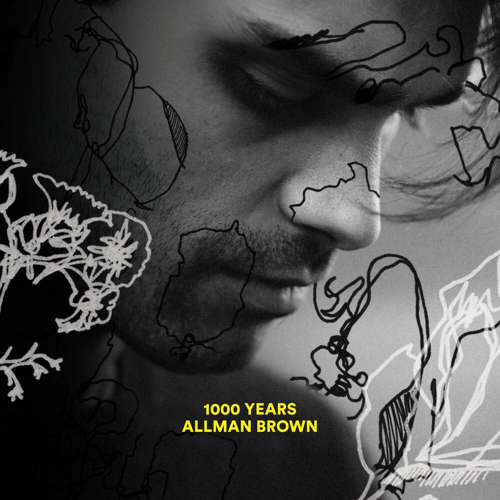 the album cover for Allman Brown - 1000 Years