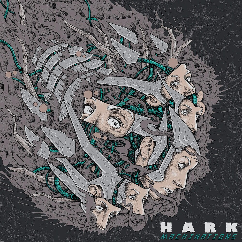 the album cover for Hark - Machinations