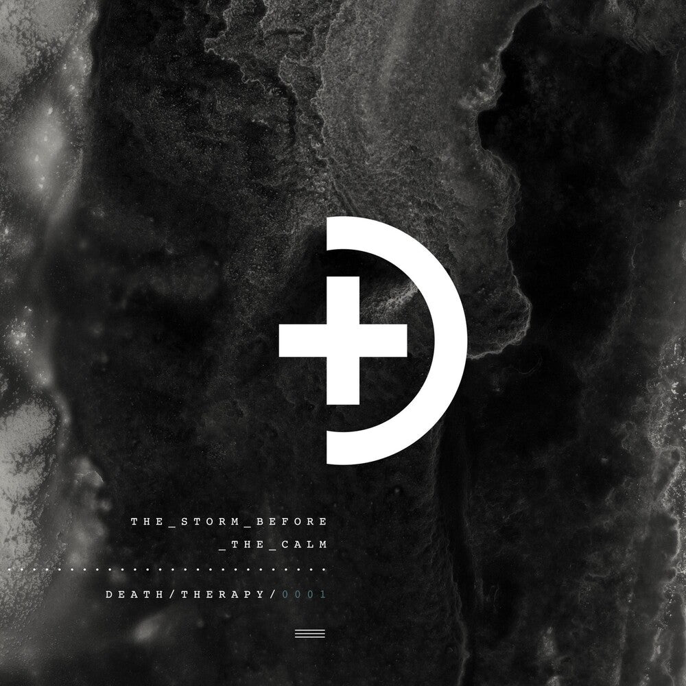 the album cover for Death Therapy - The Storm Before The Calm