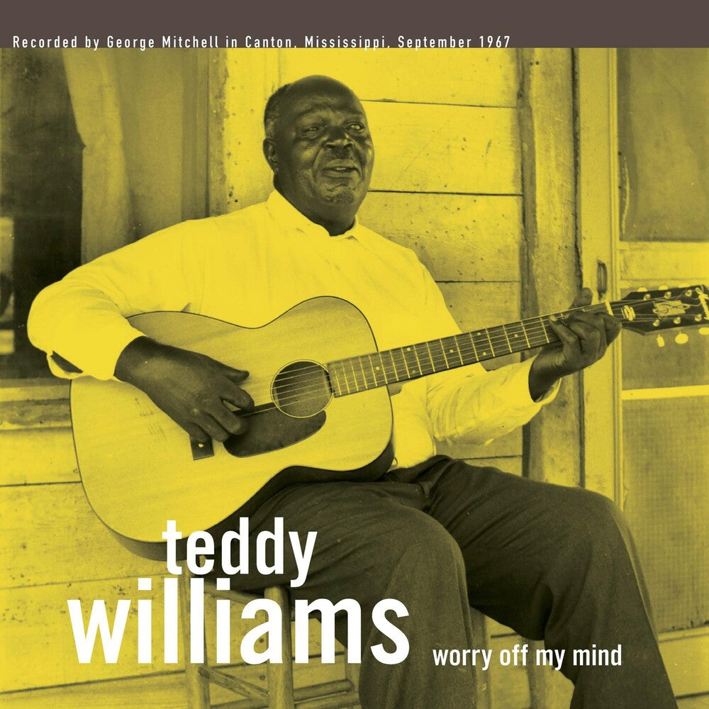 the album cover for Teddy Williams - Worry Off My Mind