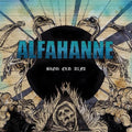 the album cover for Alfahanne - Blod Eld Alfa