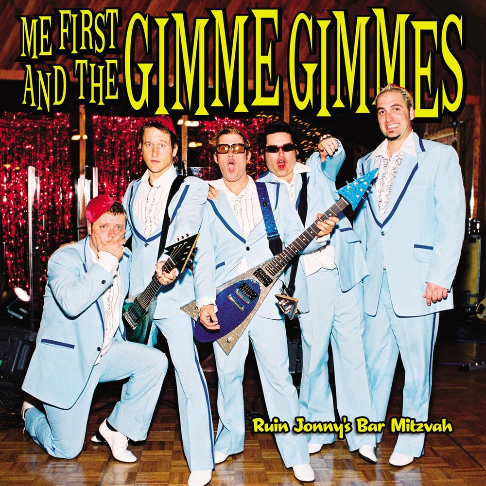 the album cover for Me First And The Gimme Gimmes - Ruin Jonny's Bar Mitzvah