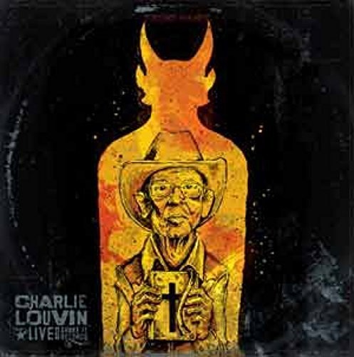the album cover for Charlie Louvin - Live at Shake It Records