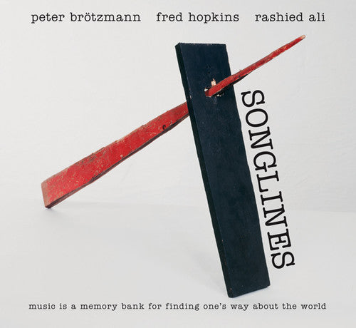 the album cover for Peter Brotzmann / Hopkins,Fred / Ali,Rashied - Songlines
