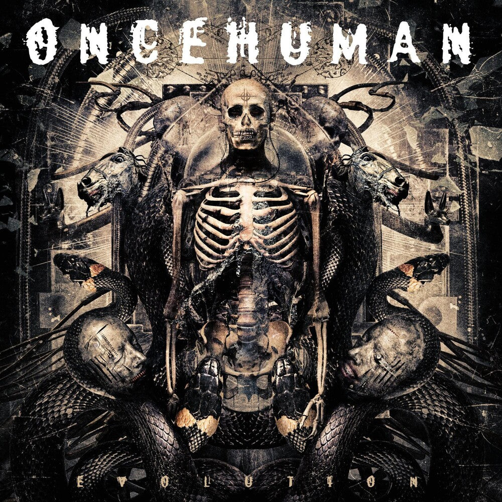 the album cover for Once Human - Evolution