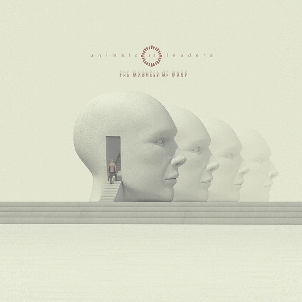 the album cover for Animals As Leaders - The Madness Of Many [2LP Opaque Cream Vinyl]