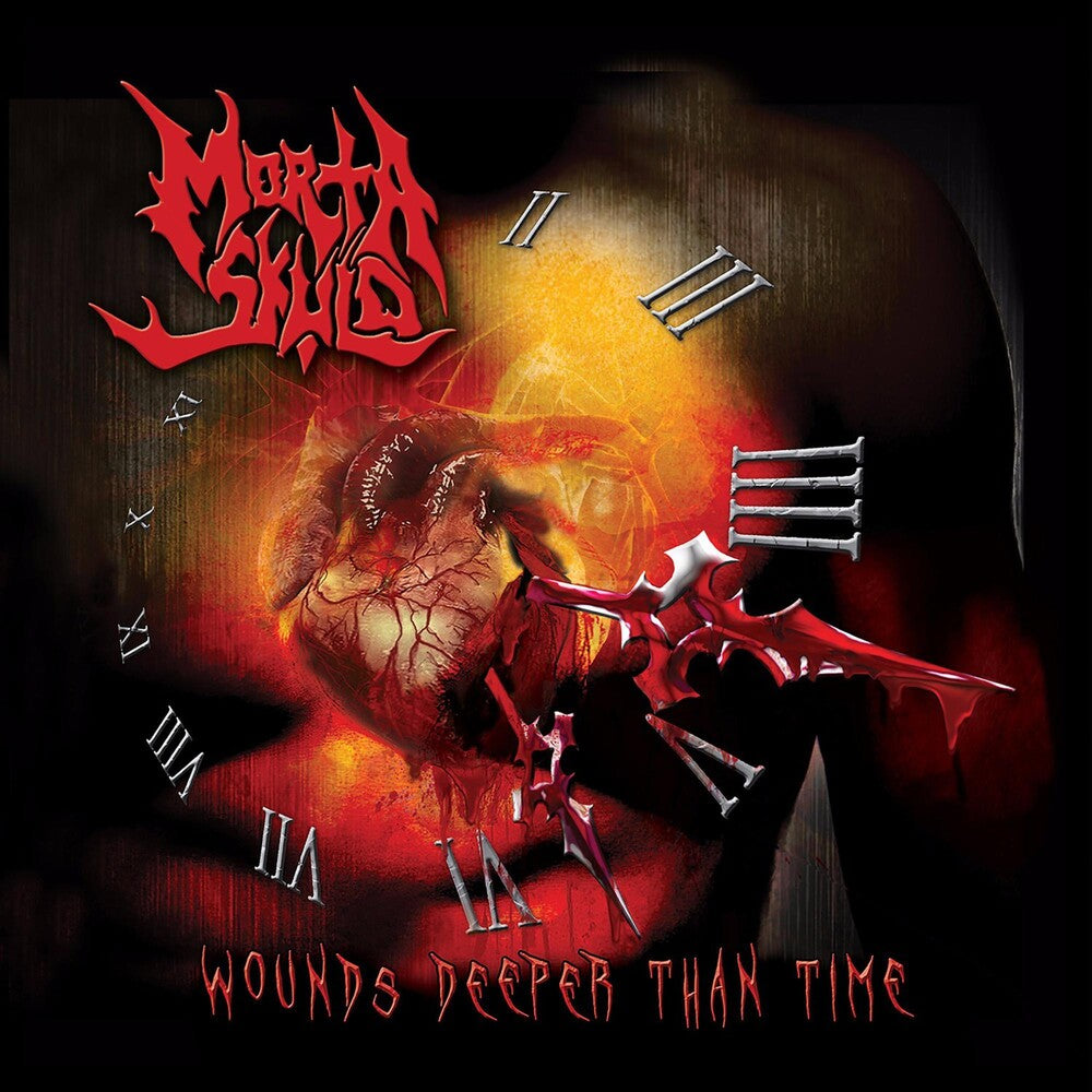 the album cover for Morta Skuld - Wounds Deeper Than Time