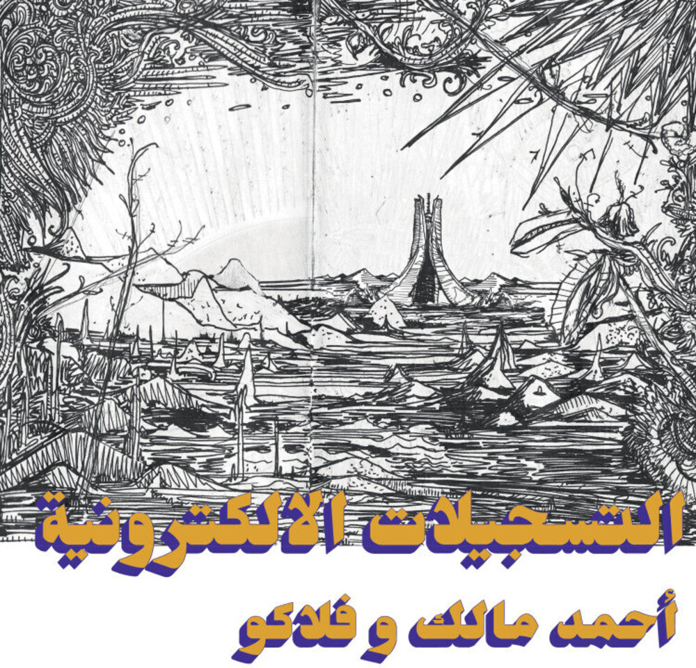 the album cover for Ahmed Malek & Flako - Electronic Tapes