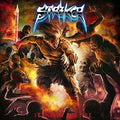 the album cover for Striker - Stand in the Fire